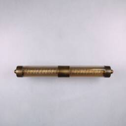 Bathroom Wall Sconce, Vanity, Mid Century Modern, Brass Prism Light, Vanity Fixture, Modern Mirror Light - thumbnail 2