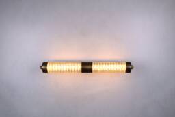 Bathroom Wall Sconce, Vanity, Mid Century Modern, Brass Prism Light, Vanity Fixture, Modern Mirror Light