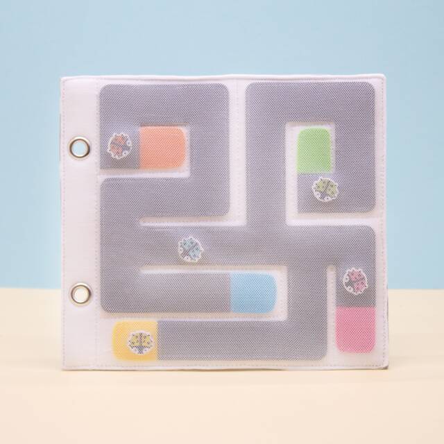 Montessori Quiet Book For Toddler Felt Activity Book, Minimoms - image 1