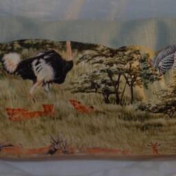 Animal Kingdom Safari Design Throw Pillows - Exotic Wildlife Home Decor Cushion 100% Fine Cotton/Linen - thumbnail 3