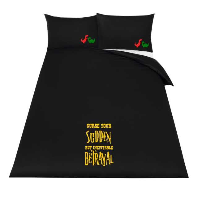 Curse Your Sudden But Inevitable Betrayal Wash Themed Bedding Duvet Set Double King - image 1