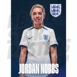 Lionesses Nobbs 23/24 Home Headshot Poster - Officially Licensed Product A4/A3 Framed Options - thumbnail 1