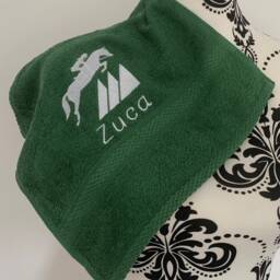 Horse Jump Towel - Personalised Face Cloth/Hand Bath Horse Riding - thumbnail 4