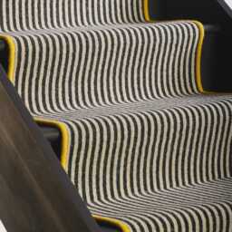 Mayfair Wool Stair Runner Cotton With 100% Yellow Edge - thumbnail 2
