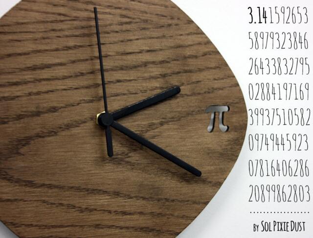 ?? - Pi Wooden Wall Clock - image 1