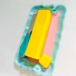 Butter Stick Wall Hanging/ Dopamine Decor/ Maximalist Fake Food/ Food Pop Art//Funky Unique Gift/Kitchen Art/Funny - thumbnail 2