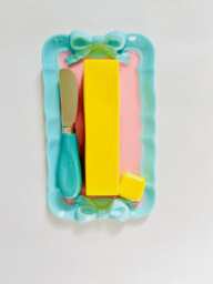 Butter Stick Wall Hanging/ Dopamine Decor/ Maximalist Fake Food/ Food Pop Art//Funky Unique Gift/Kitchen Art/Funny