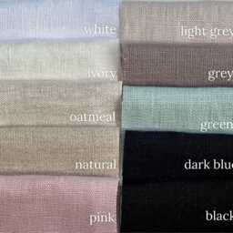 Japanese Linen Noren Curtain, Rustic Doorway Panel - thumbnail 4