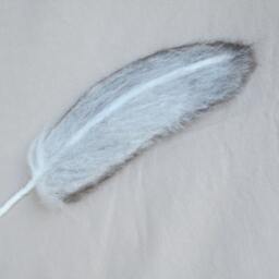 Needle Felted Feather, Turkey Vulture Feather, Custom - thumbnail 2