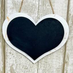New Home Vintage Chalkboard Marble Effect Double Wooden Plaque - thumbnail 2