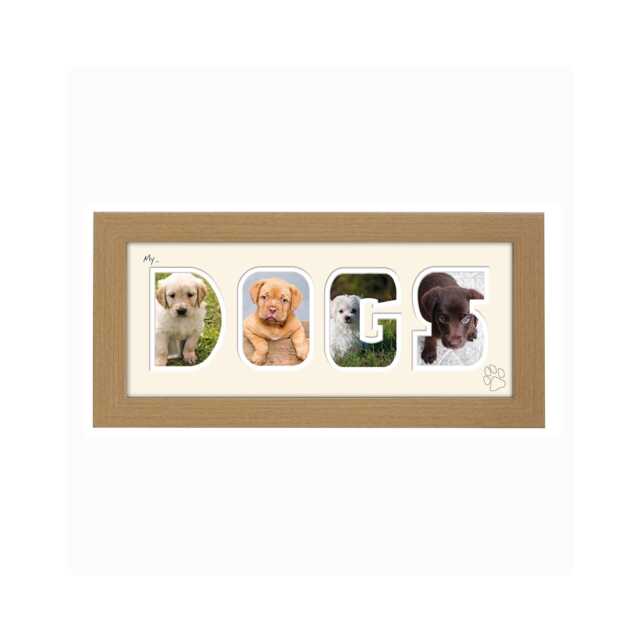My Dogs Photo Frame Word Name Special Gift Pet - 1285 By Photos in A Word - image 1