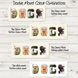 My Dogs Photo Frame Word Name Special Gift Pet - 1285 By Photos in A Word - thumbnail 2