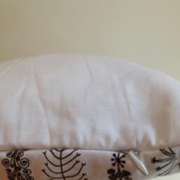 Pillow Cover For Throw Pillows White Bright Plants Pots Botanical Scandinavian Design Floor Cushions Accent Pillows - thumbnail 2