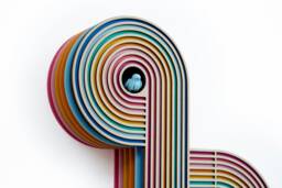 Artistic Cuckoo Clock, Modern Wall Sculpture, Handmade Wooden Decor - thumbnail 1