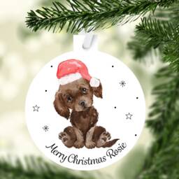 Personalised Labrador Christmas Bauble, Pet Dog Ornament - thumbnail 3
