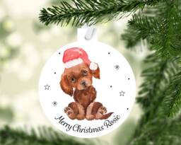 Personalised Labrador Christmas Bauble, Pet Dog Ornament - thumbnail 1