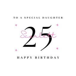Daughter 25Th Birthday Candle Gift Set Box Gifts Present Card - thumbnail 4