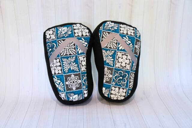 Flip Flop Pillow Set - Teal Hawaii/ Hawaiian Gift/ Home Decor/ Bedroom Gift For Kids/ Her/ Birthday Housewarming - image 1