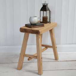 Reclaimed Wooden Stool - Rustic Driftwood Timber - Ben Simpson Furniture - thumbnail 2