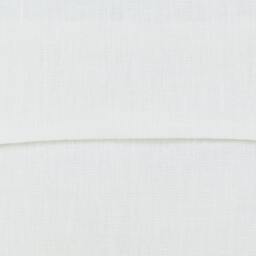 White Linen Cushion Cover. Organic Bedding. Pillow Cover 20x20. Pillowcase. Euro Sham. Throw - thumbnail 3