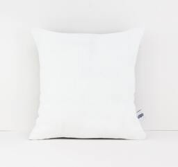 White Linen Cushion Cover. Organic Bedding. Pillow Cover 20x20. Pillowcase. Euro Sham. Throw - thumbnail 1