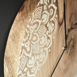 Loft Clock - Large Oak 43cm - thumbnail 2