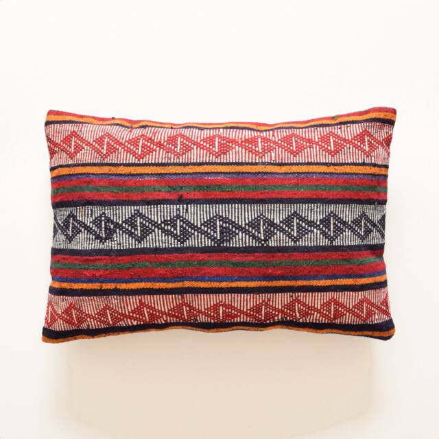 Kilim Pillow Cover 16x24 Moroccan Cushion 40x60 Pillows Kelim Kissen Housse De Coussin Marokkanische - image 1
