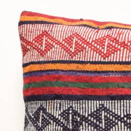 Kilim Pillow Cover 16x24 Moroccan Cushion 40x60 Pillows Kelim Kissen Housse De Coussin Marokkanische - thumbnail 2
