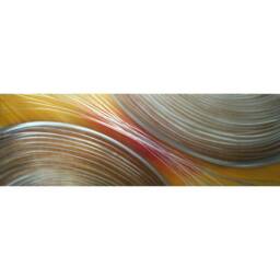 "Modern Abstract Metal Wall Art, 3D Sculpture, Indoor Outdoor, " - thumbnail 2