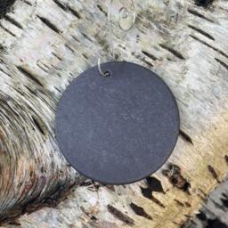 Slate Christmas Ornament, Merry Star Decoration, Twine Hanging - thumbnail 3