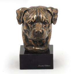 Rottweiler, Dog Marble Statue, Limited Edition, Artdog. Made Of Cold Cast Bronze. Solid, Perfect Gift. Limited Edition - thumbnail 1