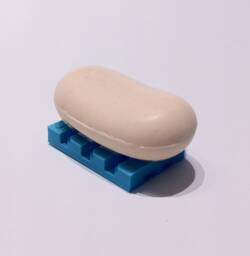 Set Of 4 Mini Soap Dishes 3D Printed, Custom Dish, Draining Soap Tray, Holder, Saver, Eco , Sponge Holder