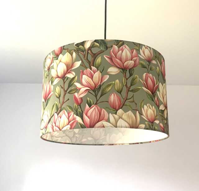 "Lampshade ""Magnolias" - image 1