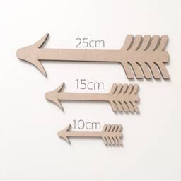 Wooden Arrows, Monochrome Nursery, Scandi Arrow Photo Prop, Wall Art - thumbnail 3