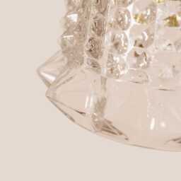 Branka Vintage Pendant Light Mcm Hanging Handcrafted Glass Lamp Retro Ceiling Fixture Yugoslavia Gold Brass - thumbnail 2