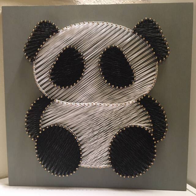 Panda String Art - image 1