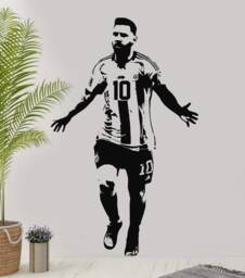 Argentina Goat Football Wall Sticker Soccer Fan Decor - thumbnail 1