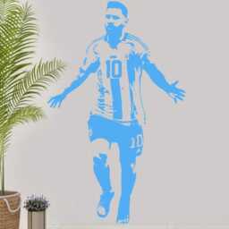 Argentina Goat Football Wall Sticker Soccer Fan Decor - thumbnail 2