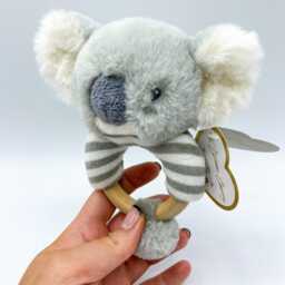 Personalised New Baby Gift, Eco-Friendly Musical Koala, Gifts For Kids, Nursery Decor, Rattle, Girl, Boy - thumbnail 4