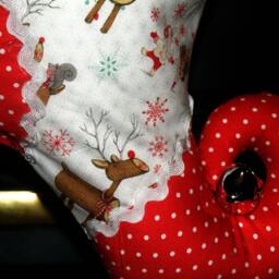 Christmas Stocking With Personalized Name Tag - Elf - thumbnail 3