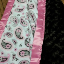 Western Blanket, Baby Minky Cowboy Blanket - thumbnail 4