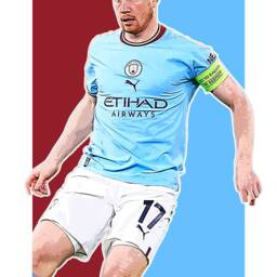 Kevin De Bruyne 2022/23 Digital Art Print - On Foamex Board Or Photo Paper - thumbnail 2