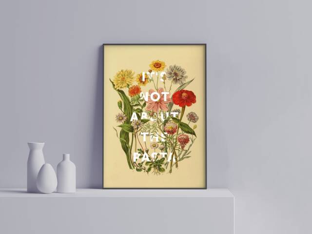 Vanderpump Rules Poster James Kennedy Quote, Vintage Botanical Print - image 1