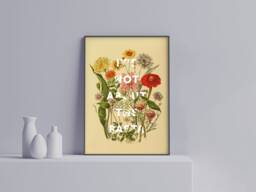 Vanderpump Rules Poster James Kennedy Quote, Vintage Botanical Print - thumbnail 1