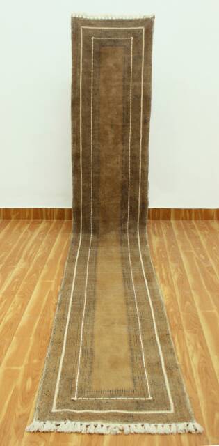 Hand Block Printed Stair Runner Rug, Indian Boho Kilim, 100% Cotton - image 1