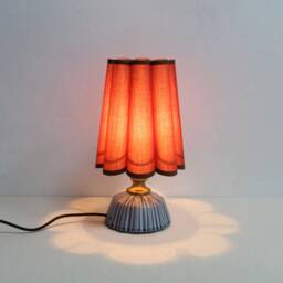 Duzy Handmade Brown Sorrel With Ceramic Lamp For Home Decor-54#