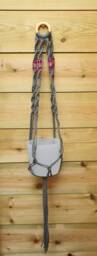 Macrame Plant Hanger With Pot - Hangers Plants Holder Gardening Gifts Indoor