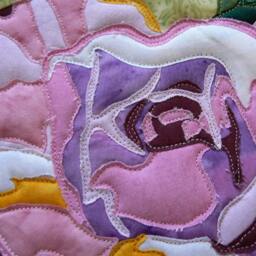 Rose Applique Wall Hanging - thumbnail 4