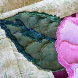 Rose Applique Wall Hanging - thumbnail 3