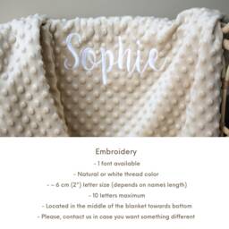 Minky Baby Blanket Muslin Quilt Neutral Soft Stroller Swaddle - thumbnail 4